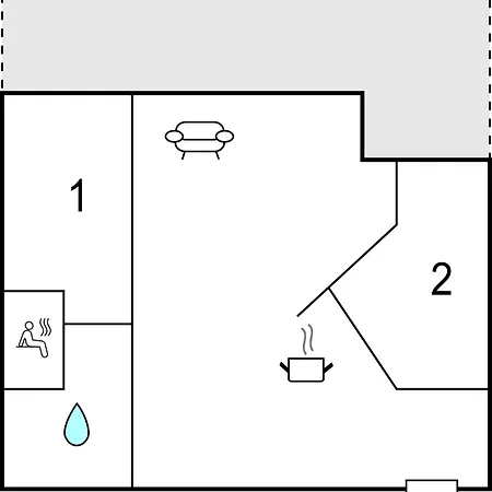 2 Bedroom Awesome In Travemuende Апартаменты *